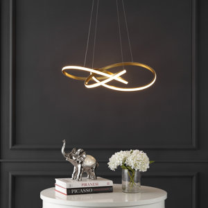 Cales Unique / Statement Geometric LED Chandelier