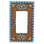 Pecos Southwestern Native Geometric Pattern 1-Gang Rocker Switch Wall Plate / Cover