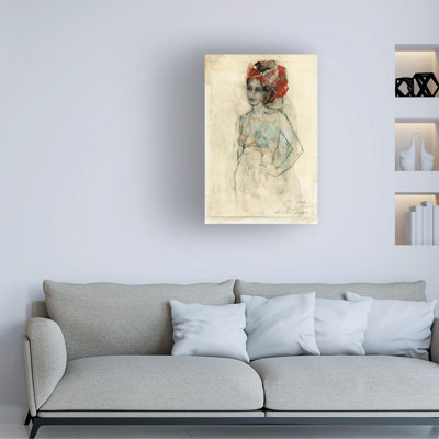 Bolog Ute Rathmann Hommage An Ingres XVI Canvas Art