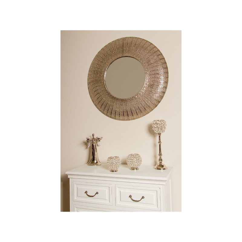 Esden Metal Flat Wall Mirror