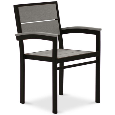 Chaise de patio empilable Reginald
