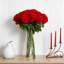 Giant Roses Floral Arrangement in Vase