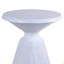 Tables de bout d'extérieur en ciment, table de jardin