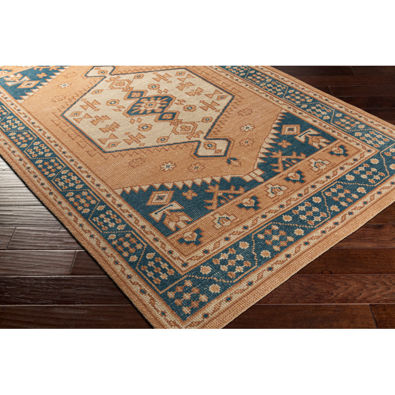 Wool Southwestern Area Rug, Rectangle 8' x 10'