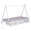 Griffen European Single (90 X 200Cm) 2 Drawers, Solid Wood, Travel Bed With Mattress, By Isabelle & Max-1906228626