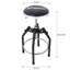 Tabouret d'atelier hydraulique robuste et réglable