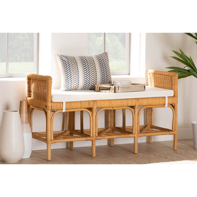 Carrafa Rattan Bench
