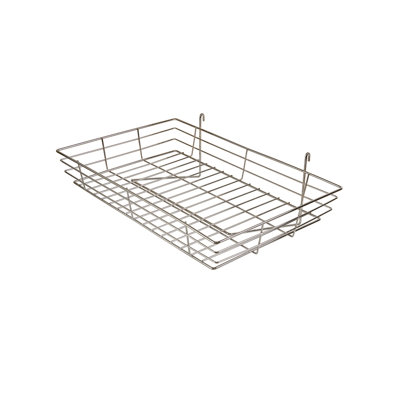 Metal Slatwall Bin