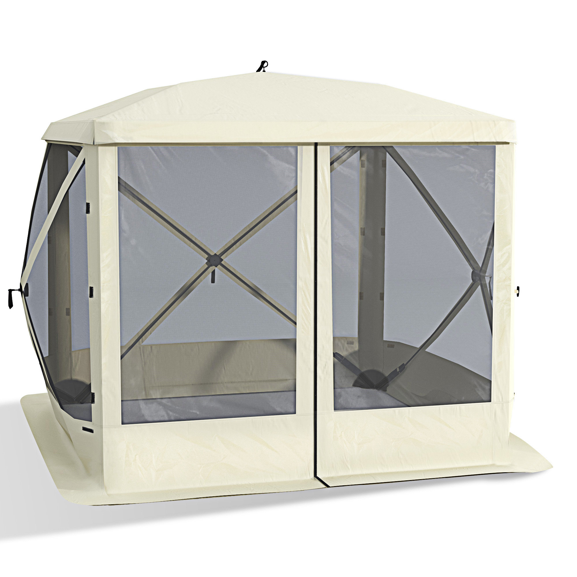 wendeway Tente abri de jardin avec moustiquaire Outsunny Pop Up