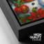 «Christmas Snowmen Artwork Holiday Cheer», reproduction d'art sur toile encadrée-126031301-126031303