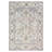 GLN Rugs Traditional Collection - Machine Washable Area Rug, Bohemian Vintage Washable Rug, Non Slip Area Rug, Low Pile Chenille Living Room Rug, Bedroom Rug, Bathroom Rug (Beige and Gray Rug)-906944587