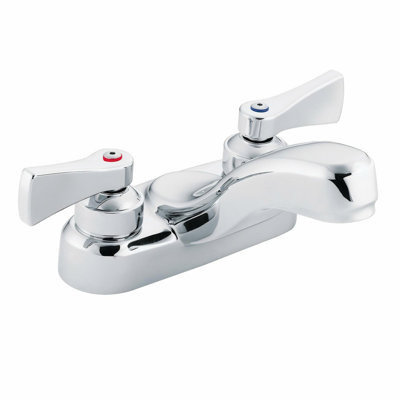 Moen M-DURA Commercial Two-Handle Lavatory Faucet 1.2 gpm (4.5 L/min), Chrome