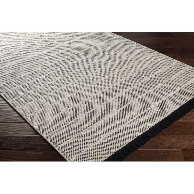 Wool Striped Rug, Rectangle 8' x 10'