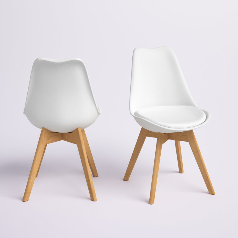 Chaise d'appoint Hermina, Blanc, 2