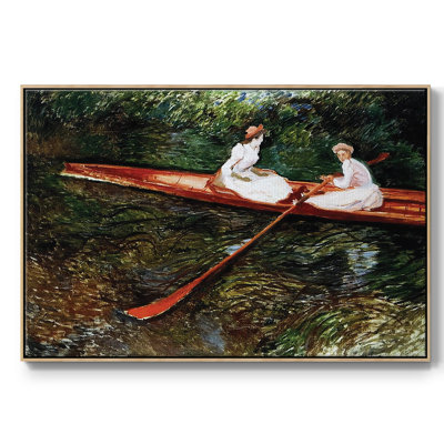 " The Pink Skiff, 1890 "