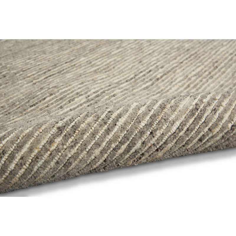 Kathmandu Area Rug in Gray/Charcoal, Rectangle 2' x 3'