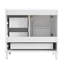 Meuble-lavabo simple 36 po avec plateau en céramique-759519812