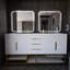 Meuble-lavabo 60 po style transitionnel avec portes et tiroirs à fermeture en douceur-67964900
