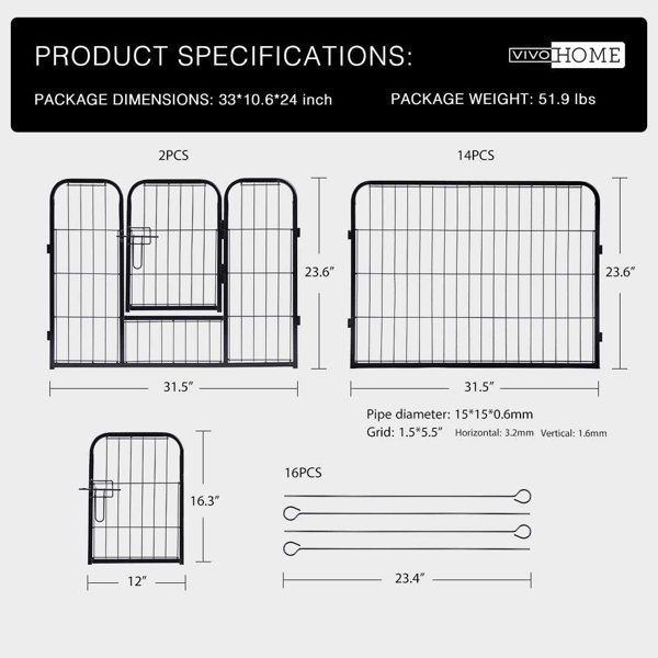 Dimensions du produit