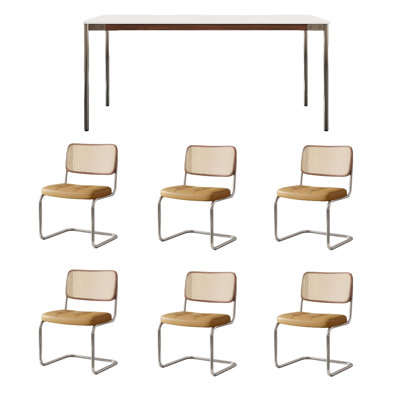 Modern Luxury Dining Table and Chair Set