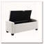 Repose-pieds 48 po avec rangement, banc de rangement pour repose-pieds-273386365