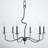 Olivia Iron 6-Light Chandelier