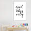 «Good Vibes» par Sissi & Seb - reproduction d'art textuel-52936396-52936398-52936399