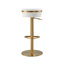 Swivel Upholstered Adjustable Height Counter Stool-66939993