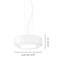 Bot Suspension 45 White Crystal Glossy White L32gg Ul-326421805-326421804-326421792