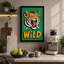 Wild Tiger Energy Modern - Wrapped Canvas-1134131267-1134131385