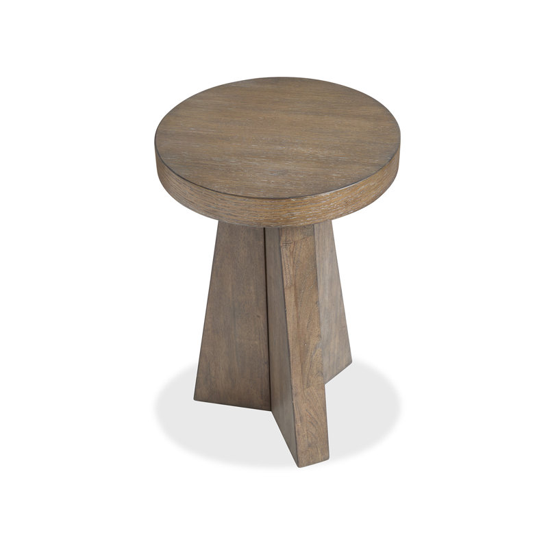 Rimmer Round Accent End Table