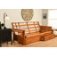 Johnte Full-size Futon Frame Includes Storage Drawers, Mattress Not Included   