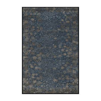 Machine Washable Nature Gray Area Rug