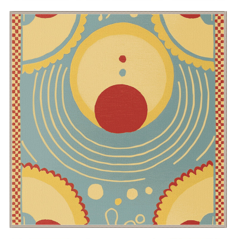 Tapis vibrant, Carré 6 pi