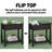 Slim Storage Cabinet Table