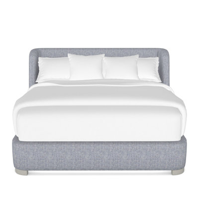 Tansy Upholstered Wingback Bed