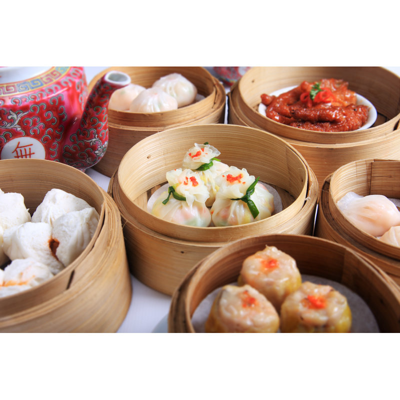Dim Sum - Wrapped Canvas Print, 81cm H x 122cm W x 3.8cm D