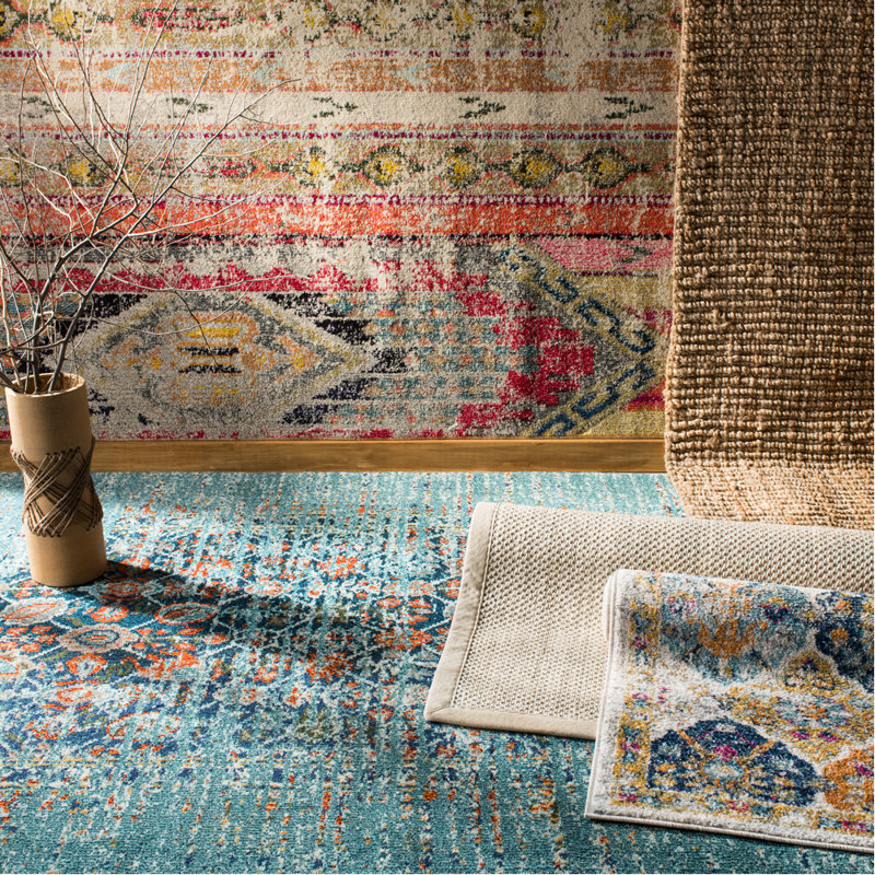 Oriental Area Rug, Rectangle 91 x 152 cm