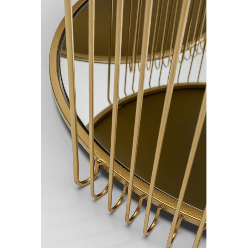Coffee Table Wire Double Brass