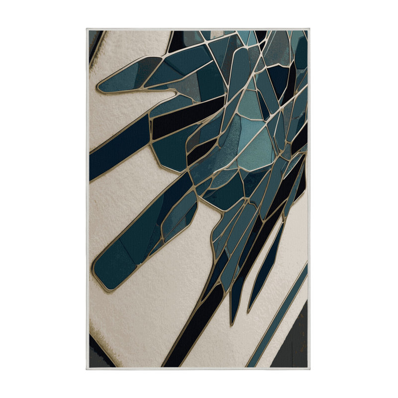 Zenith Rift Rug, Rectangle 3' x 5'