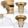 Glass Semi Flush Mount