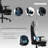 Inbox Zero Adjustable Reclining Ergonomic Swiveling PC & Racing Game Chair-683644146
