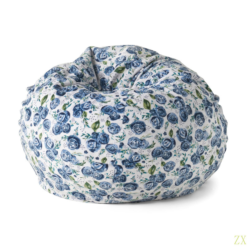 Spring 3 Foot Rounded Bean Bag