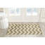 Tapis intérieur / extérieur en coton vert / beige Arneshia-20794117