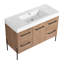 Armoire de meuble-lavabo avec lavabo et rangement 48 po