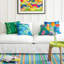 Wavy Stripe Multi Handwoven Cotton Rug-70329128