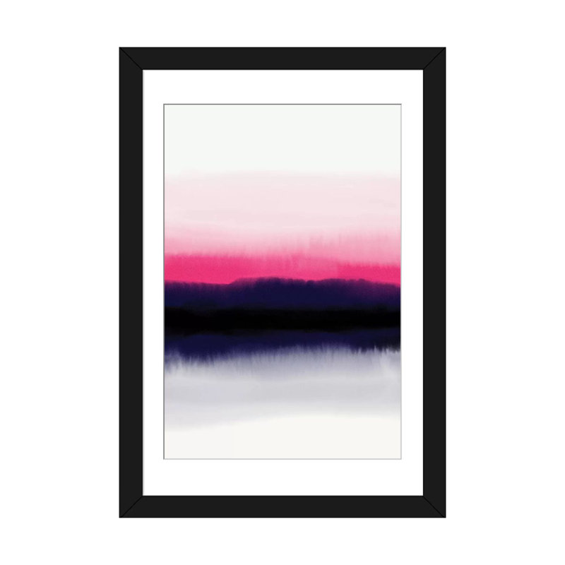 «Start Again», impression sur toile, Papier d'art encadré noir, Blanc, H 24 po x l 16 po x P 1 po