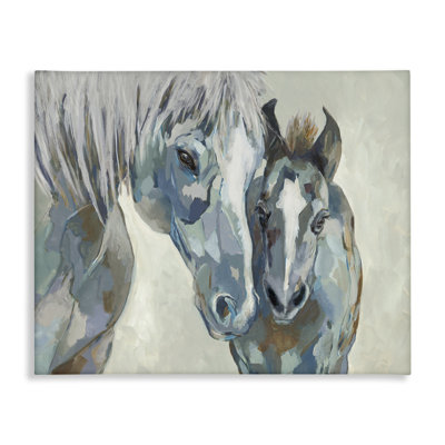 «Gray Grey & Foal» par Jacob Q