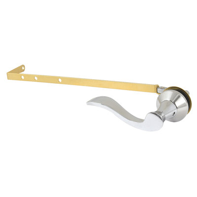 Levier de réservoir de toilette universel à fixation avant ou latérale Kingston Brass KTCFLD Century