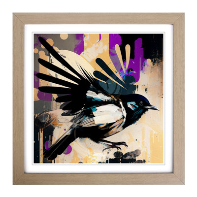 Magpie - Framed Print